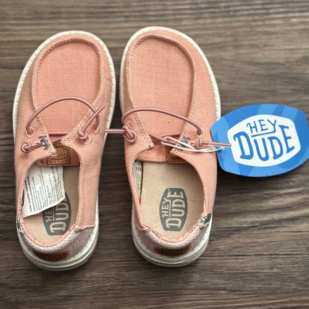 Hey Dude Kids Pink Shoes